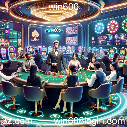 Descubra a Emoção do Cassino Vivo no Win606